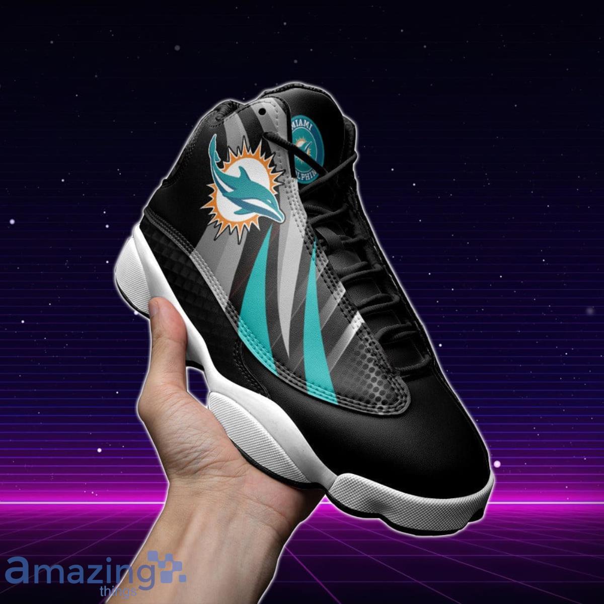 Miami Dolphins Sneaker Air Jordan Hightop Shoes