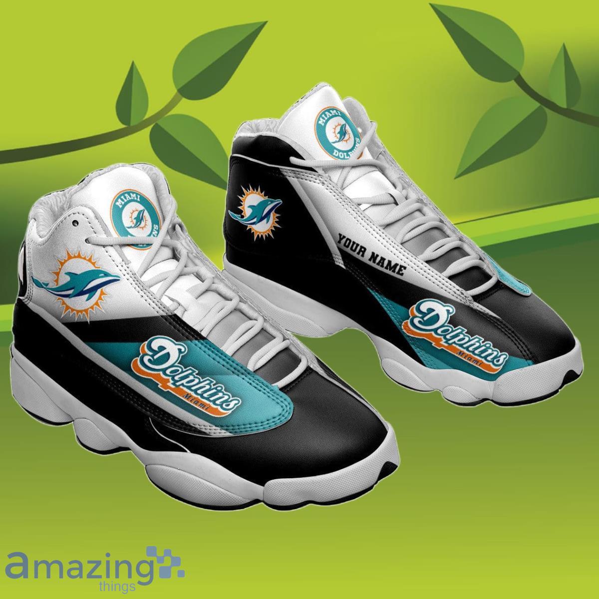 Nfl Miami Dolphins Men's And Women's Air Jordan 13 Shoes