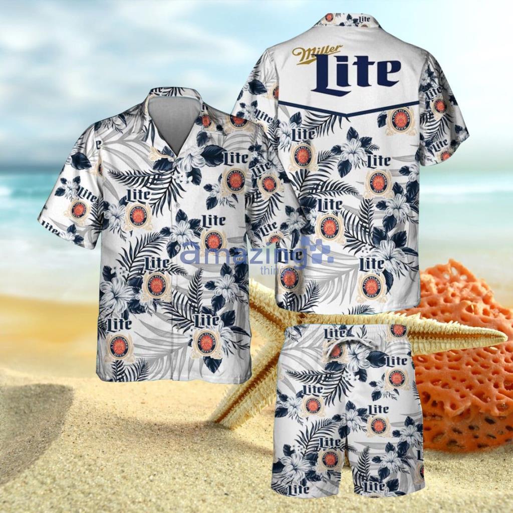 Miller Lite Custom Name Hawaiian Shirt Best Gift For Men And Women