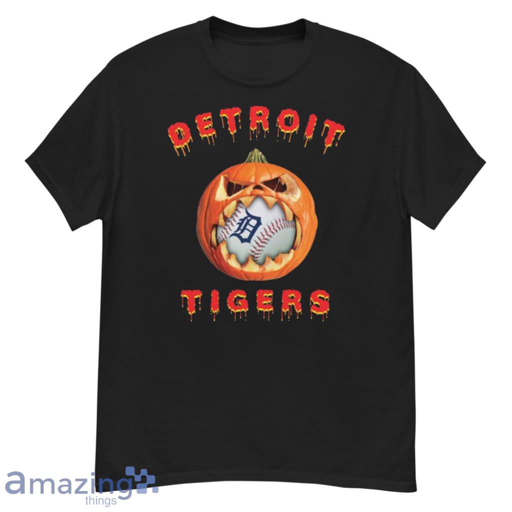 Detroit Tigers Youth Distressed Logo T-Shirt - Navy Blue
