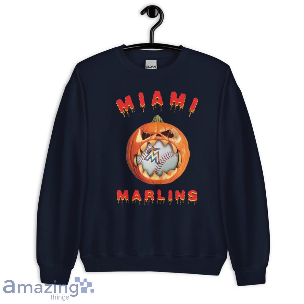 Miami Marlins Blue Black Custom Hoodie 3d - T-shirts Low Price