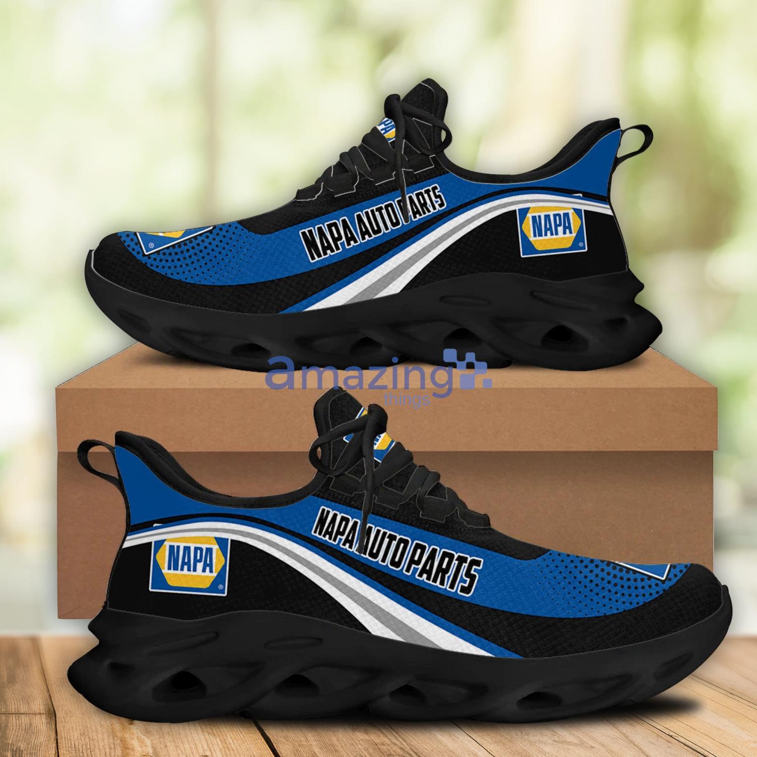 Napa Auto Parts Max Soul Shoes Unique Running Sneakers For Men And Women Product Photo 1
