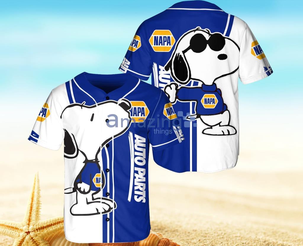 Napa Auto Parts Snooy Baseball Jersey Shirt Gift For Men And Women Product Photo 1