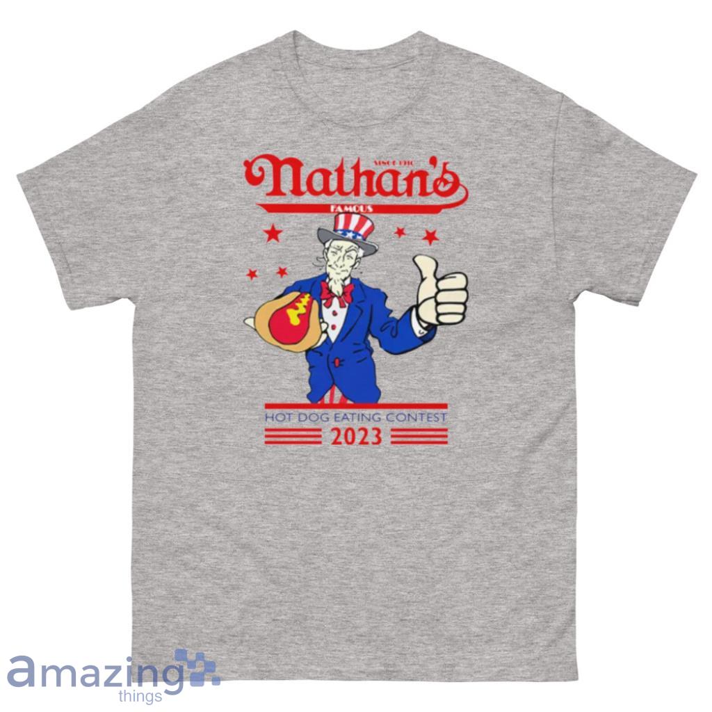 Nathans Famous Hot Dog Eating Contest 2023 T Shirt Product Photo 1