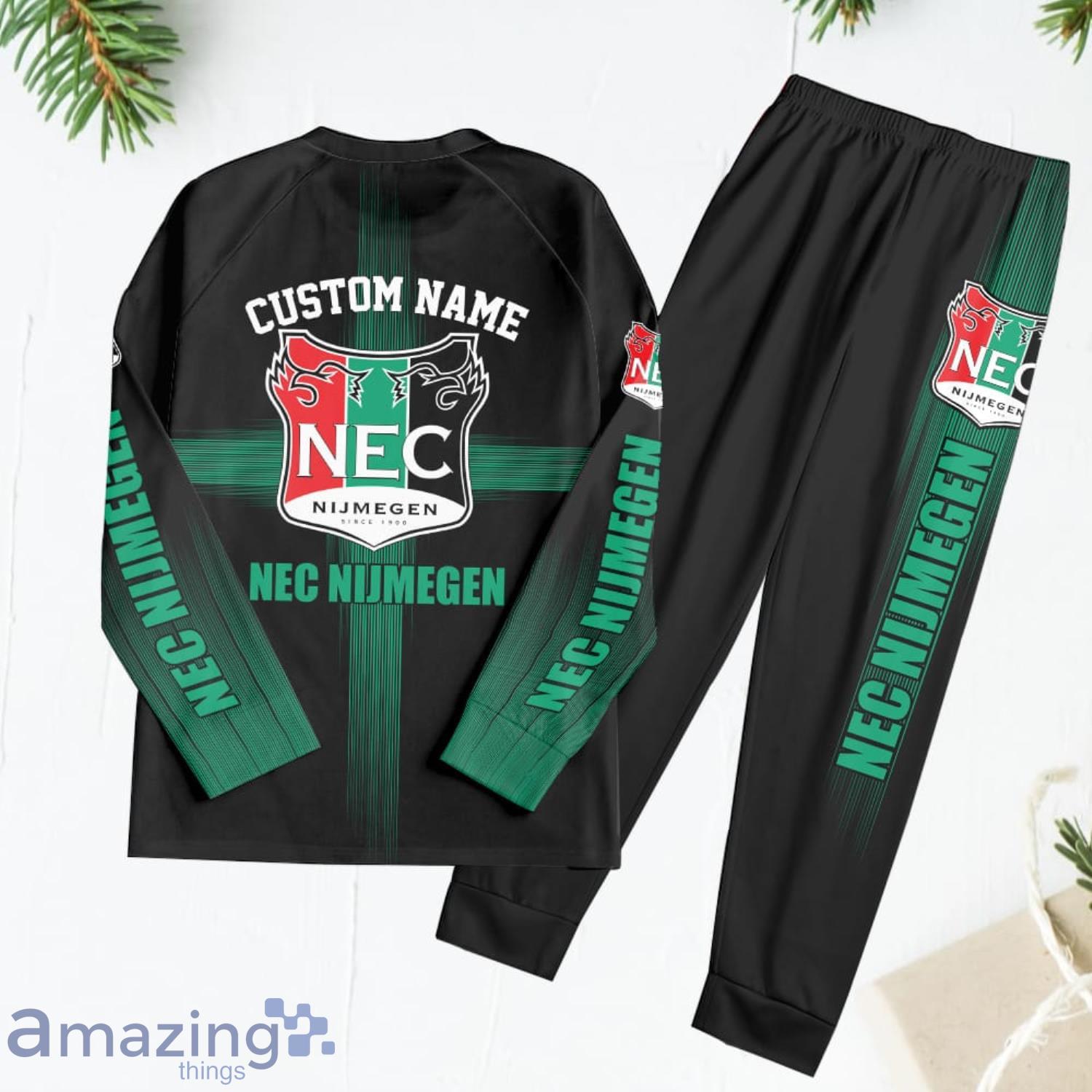 NEC Nijmegen Cusom Name Pajamas Set Best Gift For Family image NEC Nijmegen Cusom Name Pajamas Set Best Gift For Family Product Photo 3