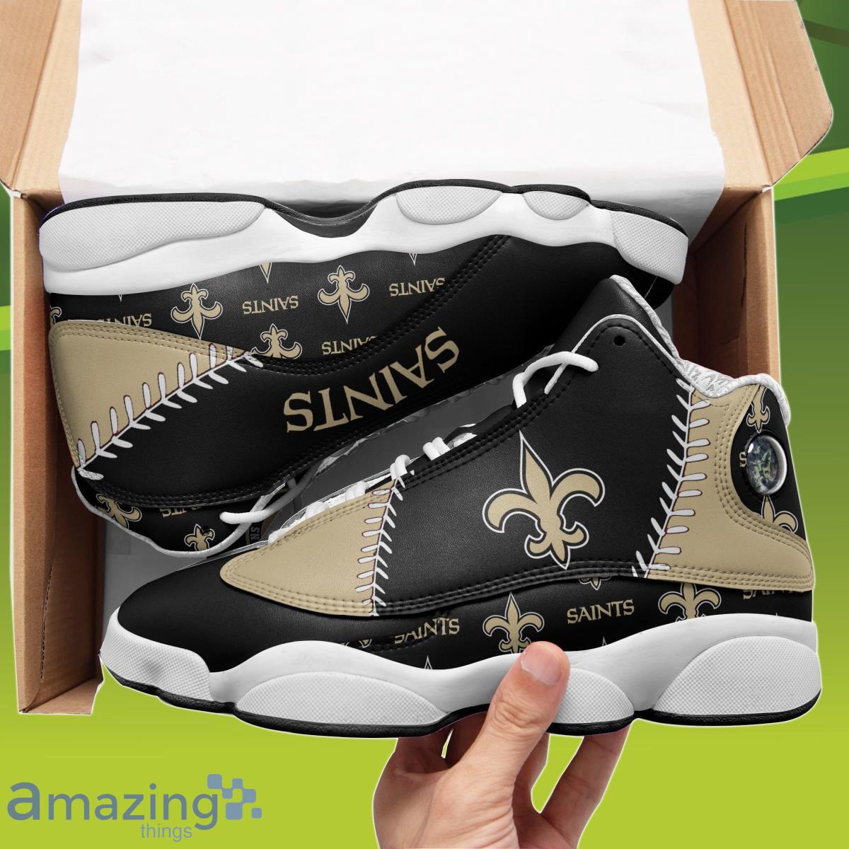 New Orleans Saints Air Jordan 13 Sneakers Best Gift For Everyone Product Photo 1