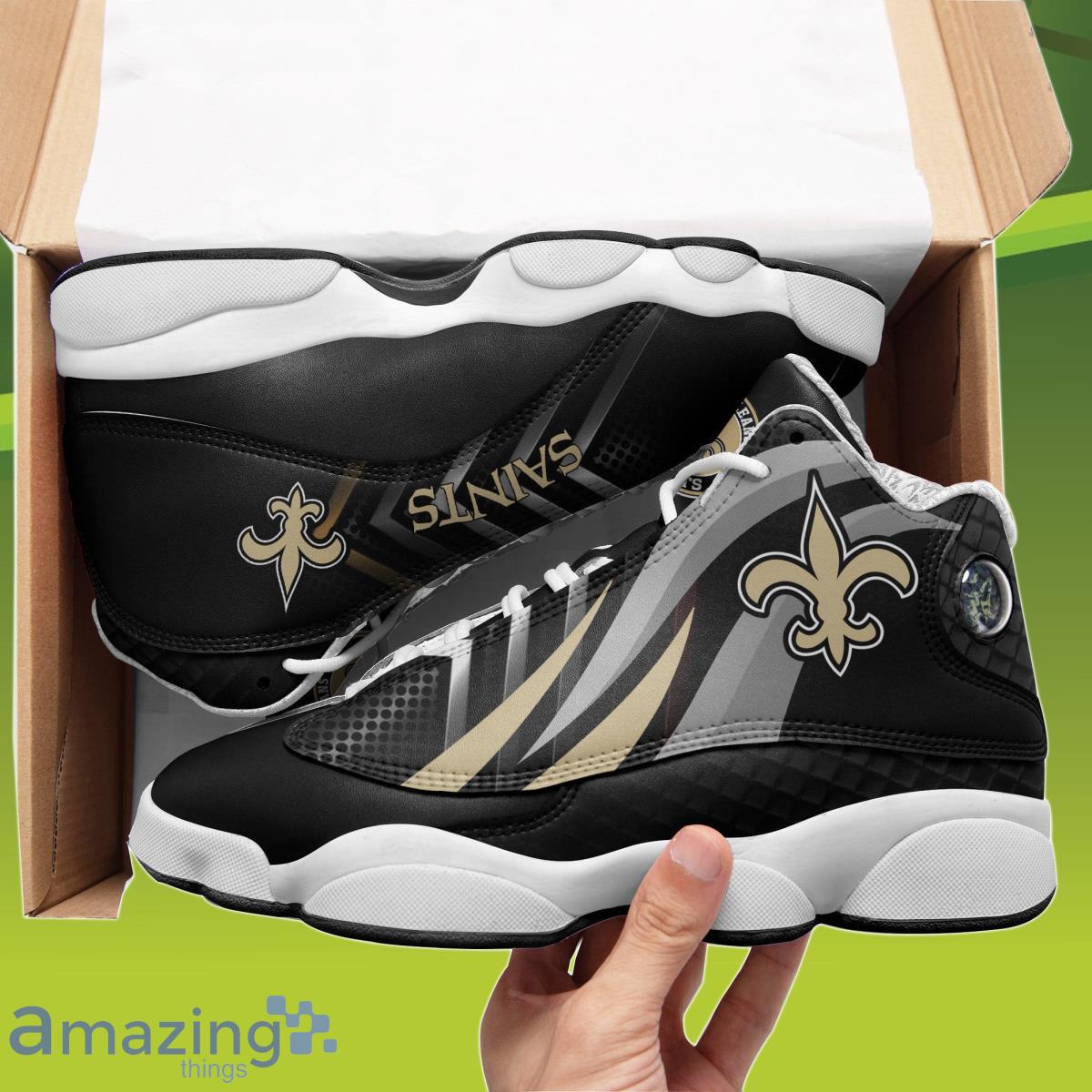 New Orleans Saints Air Jordan 13 Sneakers Special Gift For Friends Product Photo 1