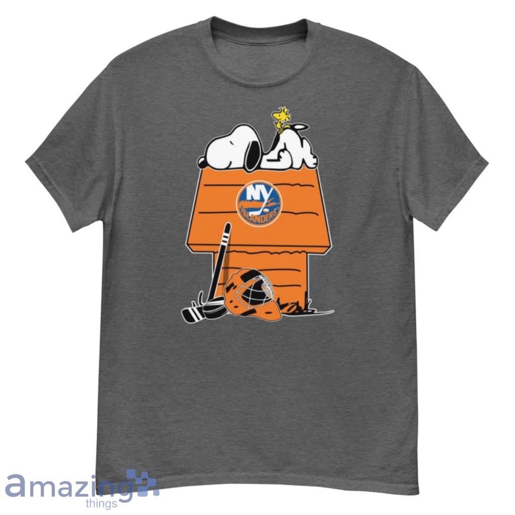New York Islanders NHL Hockey Snoopy Woodstock The Peanuts Movie T Shirt