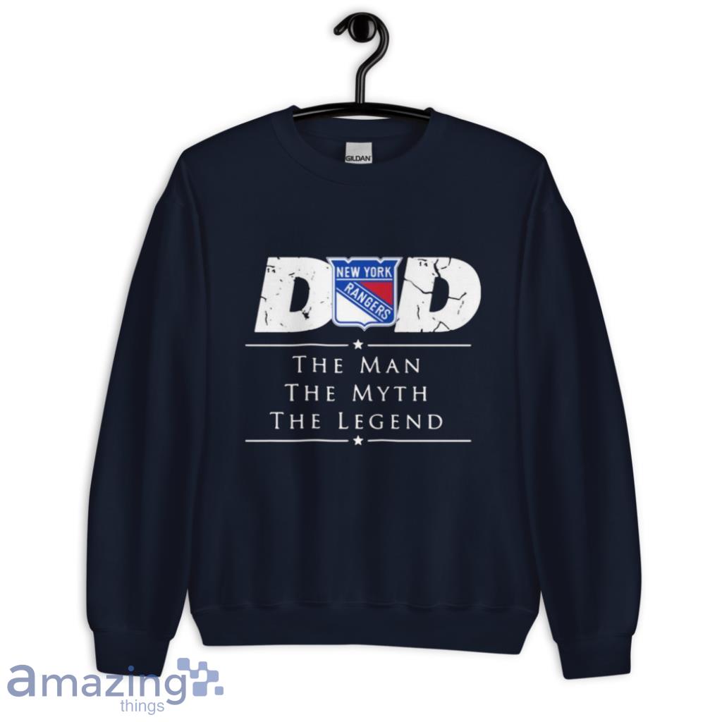 New York White Hockey Graphic Sweatshirt