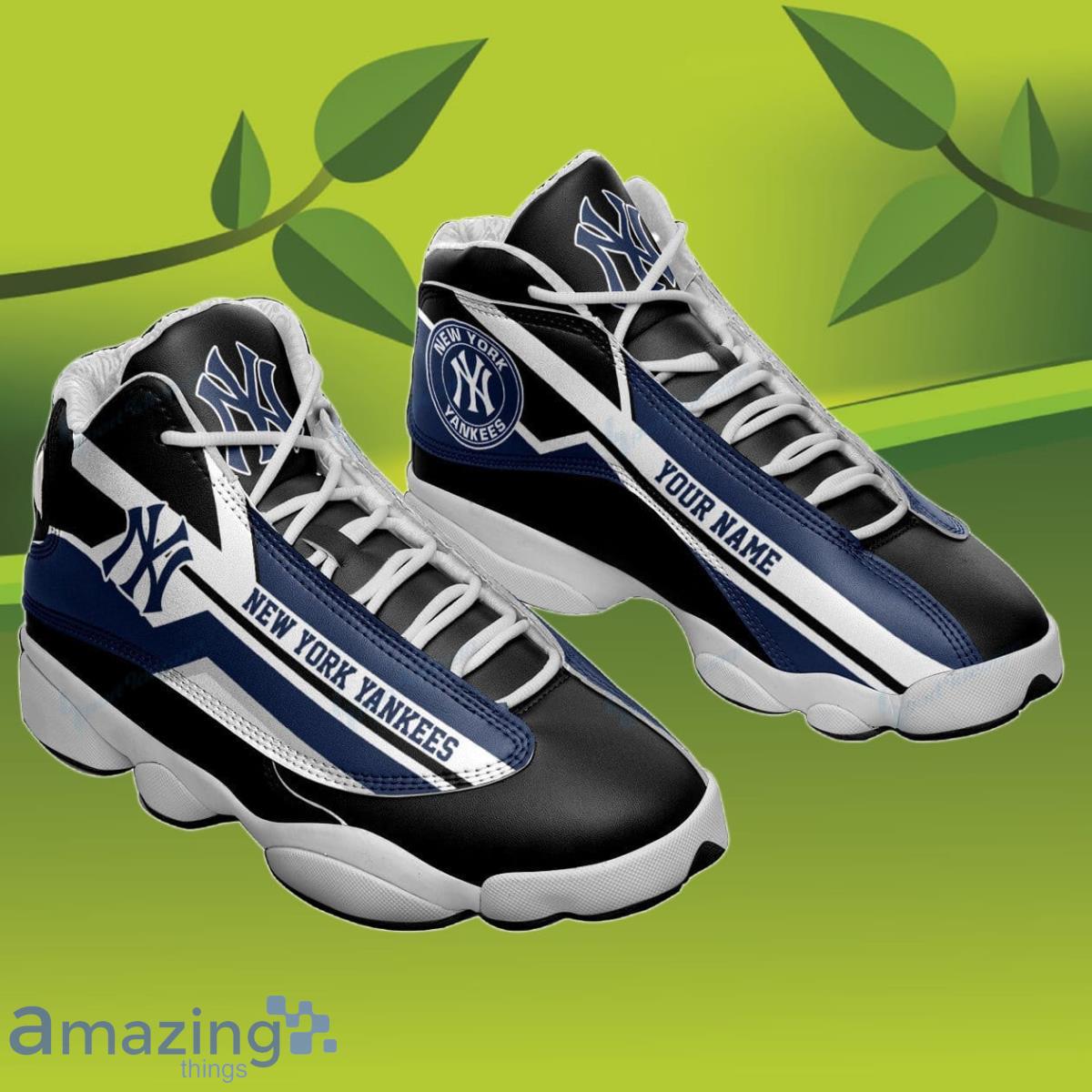 New York Yankees Custom Name Air Jordan 13 Sneakers Style Gift For Men And Women Product Photo 1