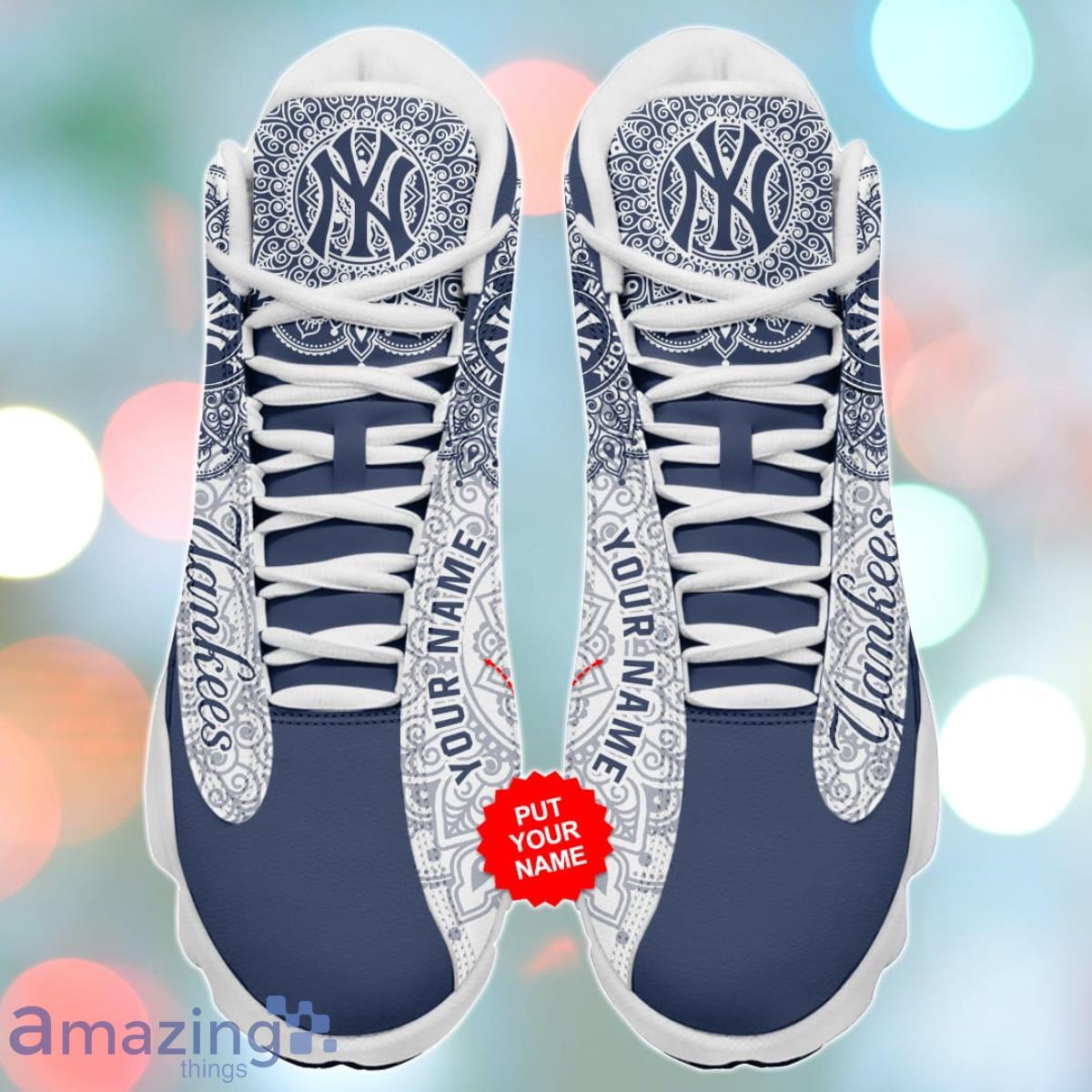 New York Yankees Air Jordan 13 Shoes For Men And Women - Banantees