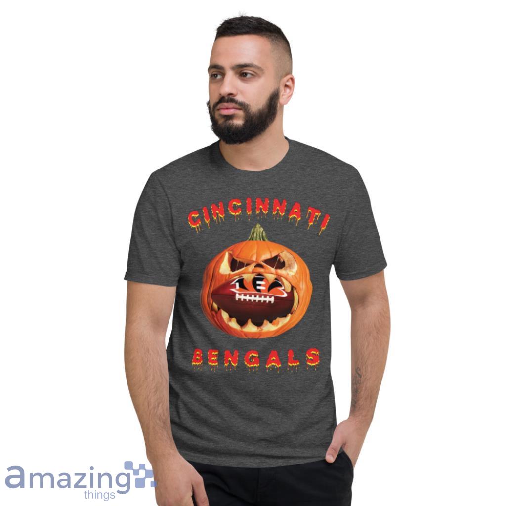 NFL Cincinnati Bengals Halloween Pumpkin Shirt - High-Quality