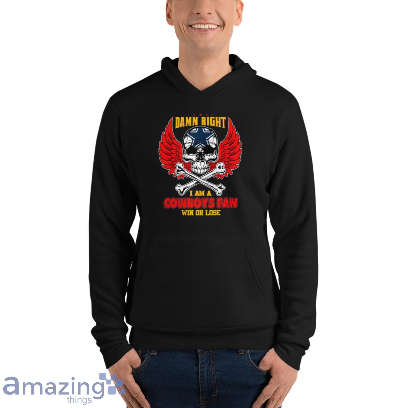 Skull damn right I'm a Green Bay Packers fan win or lose shirt, hoodie,  sweater, long sleeve and tank top