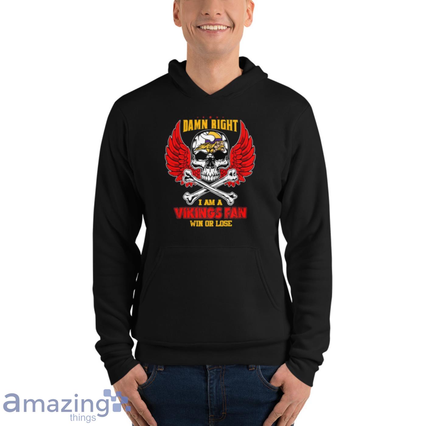 NFL Damn Right I Am A Detroit Lions Win Or Lose Skull Football Sports T Shirt image NFL Damn Right I Am A Detroit Lions Win Or Lose Skull Football Sports T Shirt - Unisex Fleece Pullover Hoodie