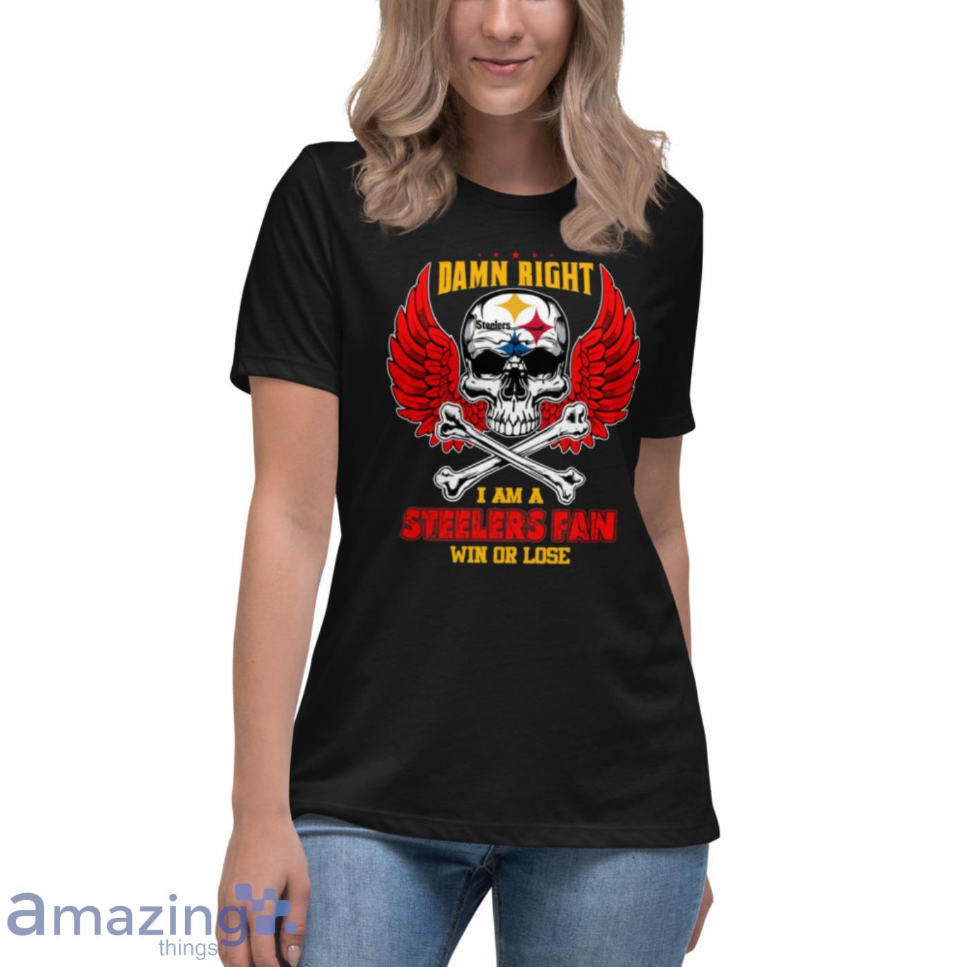 Pittsburgh Steelers Tee Shirt Skull 3D For Men And Women