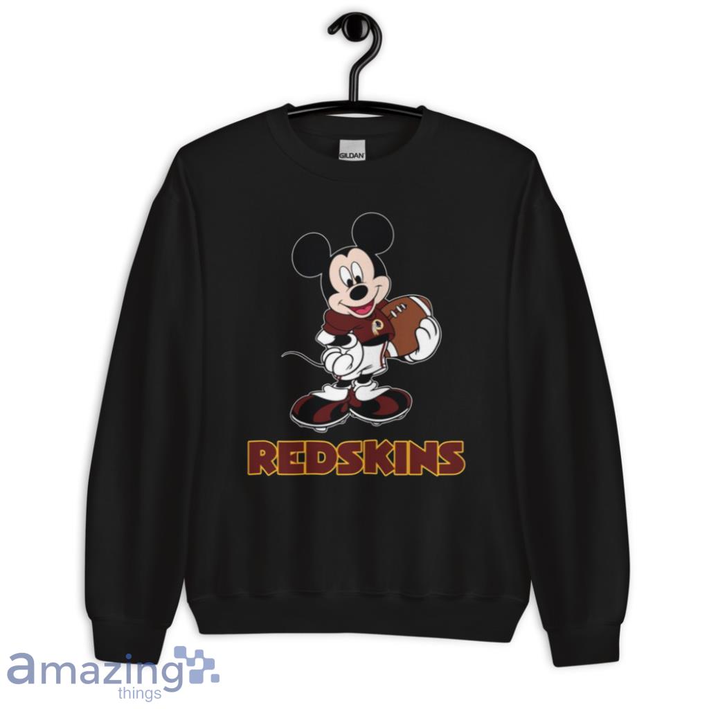 I Love The Redskins Mickey Mouse Washington Redskins Youth Sweatshirt 