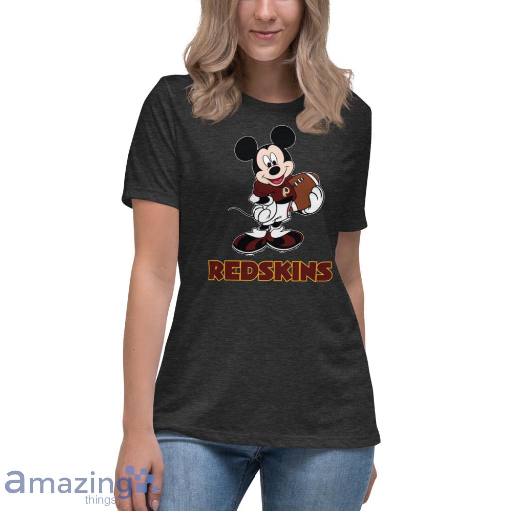 NFL Football Washington Redskins Cheerful Mickey Mouse Shirt T Shirt