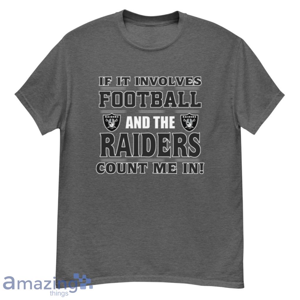 NFL Football OAKLAND RAIDERS Grey Black Silver Established 1960 Long Sleeve  Team Shirt