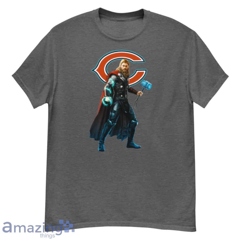 NFL Thor Avengers Endgame Football Chicago Bears T Shirt Product Photo 1
