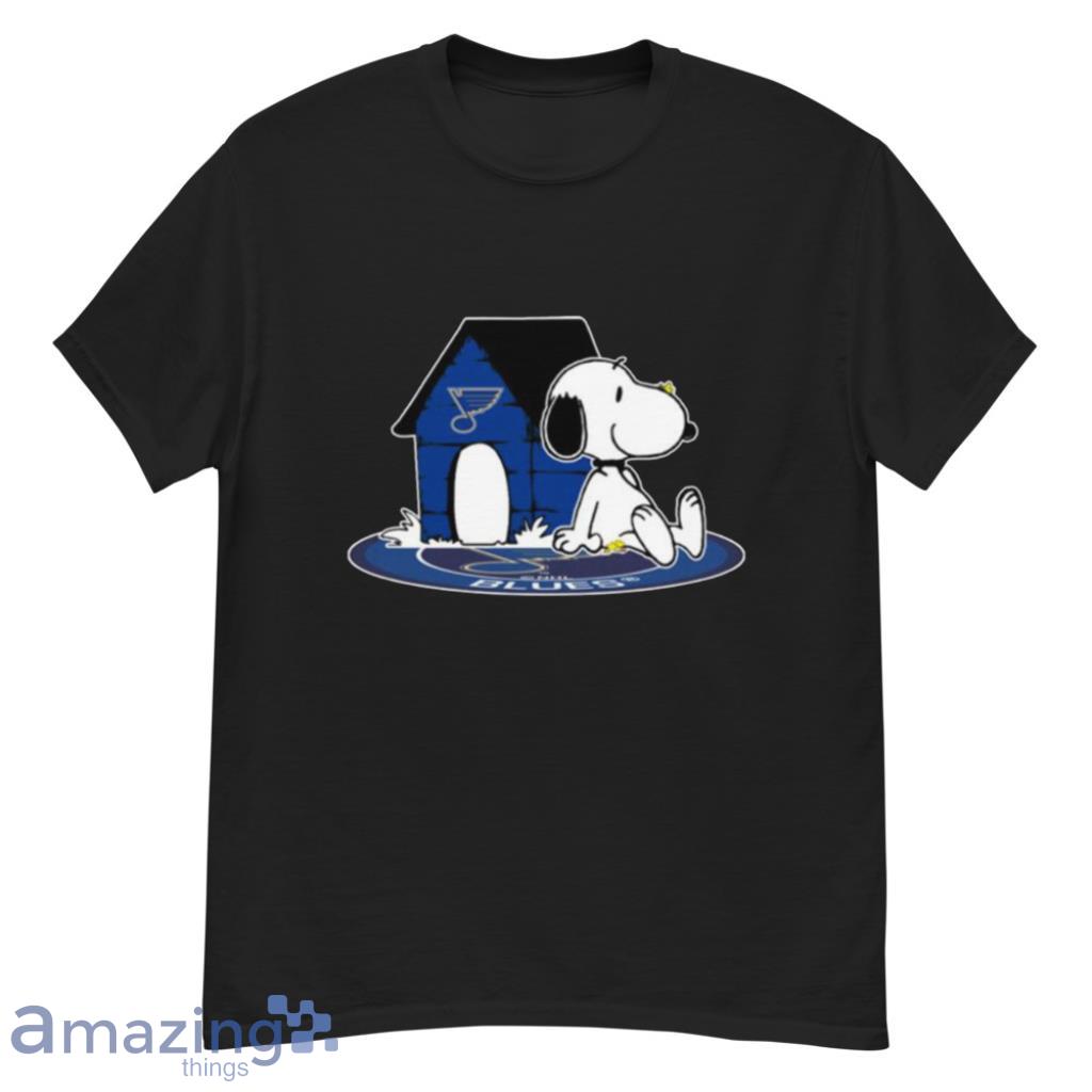 NHL Hockey St.Louis Blues Snoopy The Peanuts Movie Shirt T Shirt