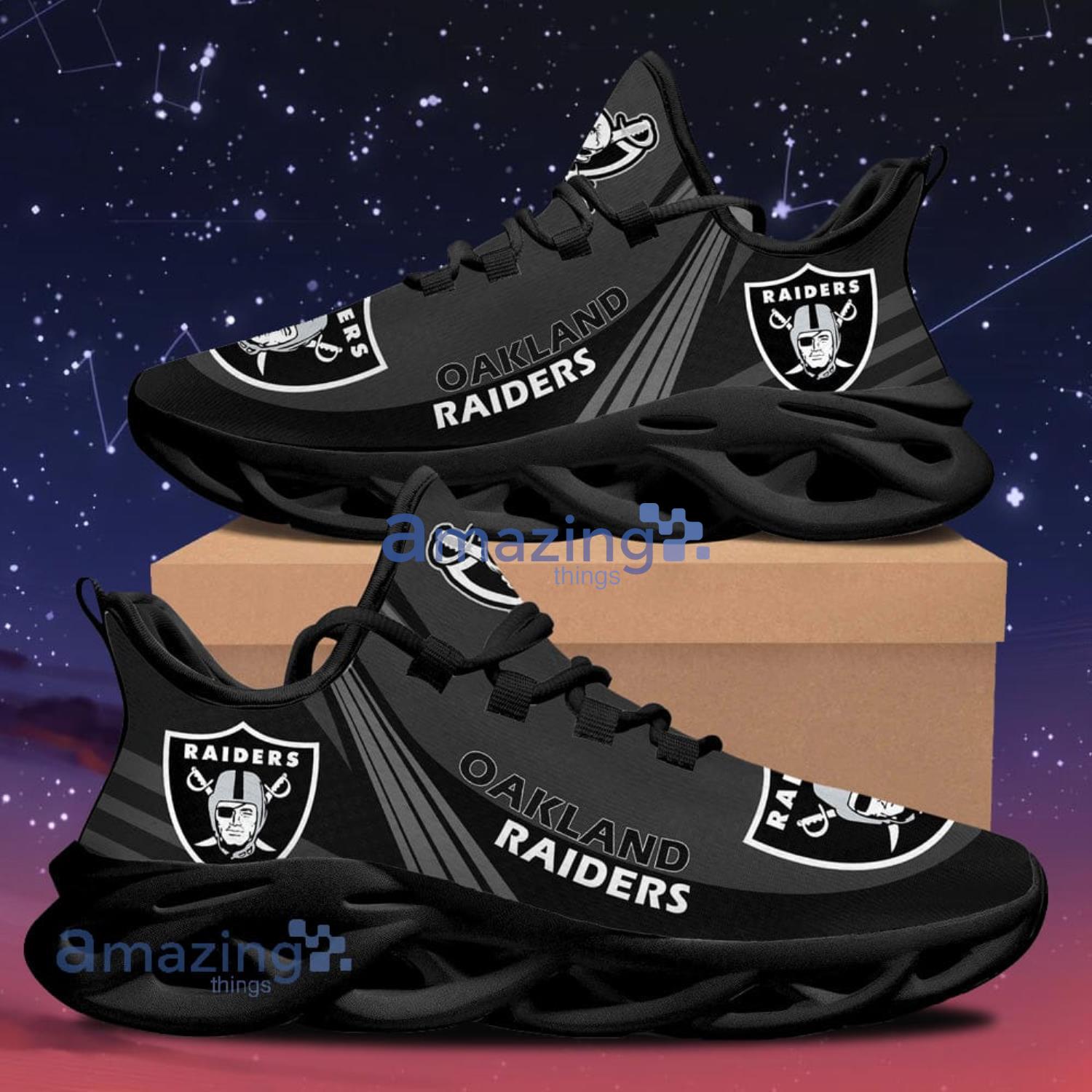 Oakland Raiders New Trend Max Soul Shoes Running Sneakers Product Photo 1