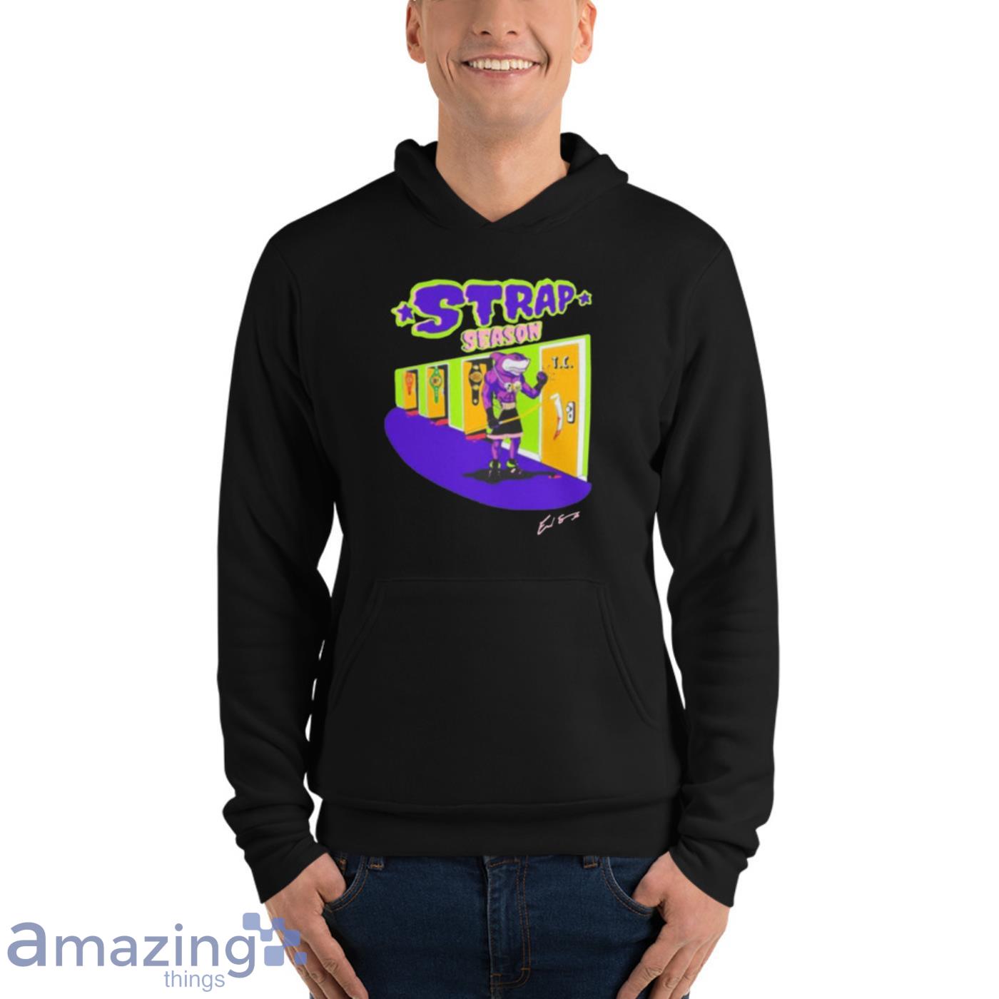 Official Errol Spence Jr Strap Season 2.0 T Shirt image Official Errol Spence Jr Strap Season 2.0 T-Shirt - Unisex Fleece Pullover Hoodie