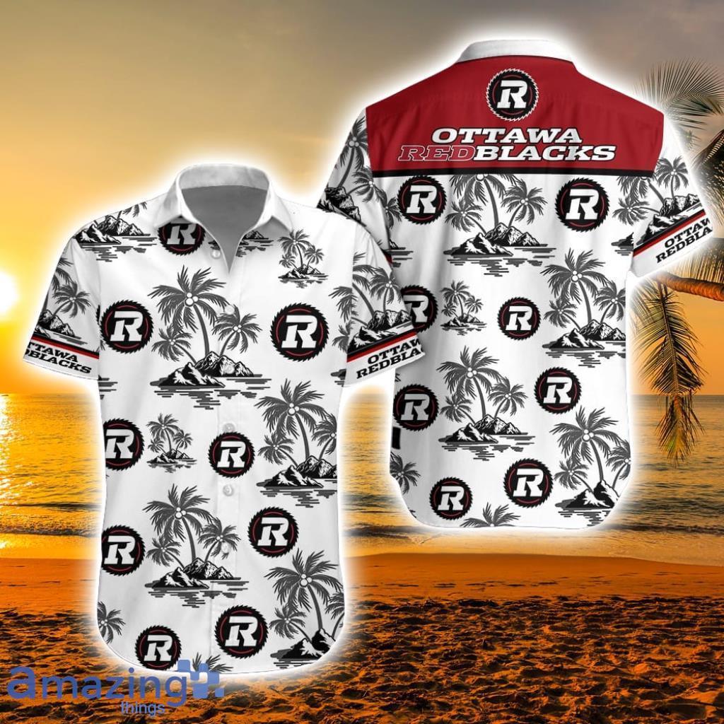 Ottawa Redblacks Hawaiian Shirt Aloha Shirt Coconut Island Product Photo 1 Ottawa Redblacks Hawaiian Shirt Aloha Shirt Coconut Island Product Photo 1