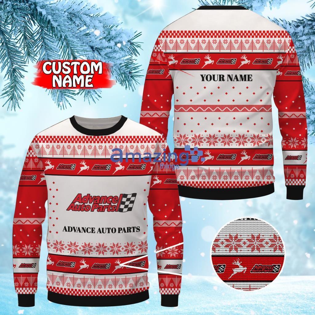 Personalized Advance Auto Parts Christmas Ugly Sweater 3D Gift For Men And Women Product Photo 1