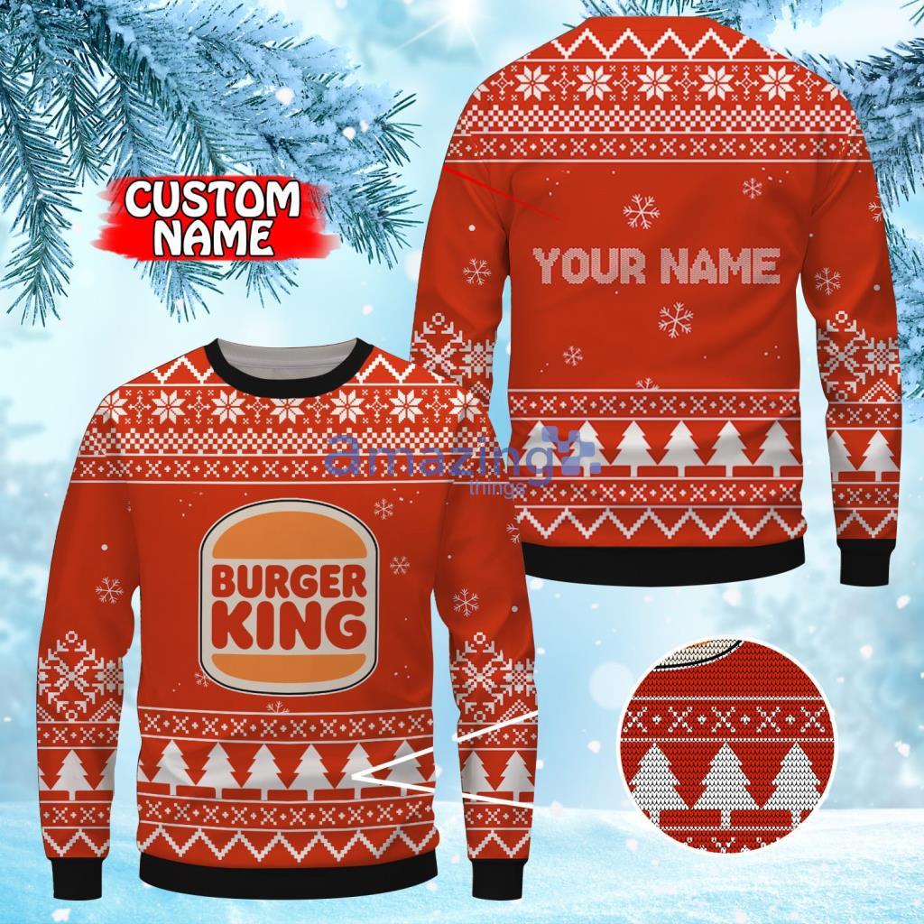 Burger king shop sweater