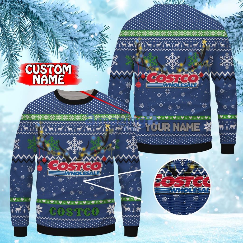 Personalized Costco Christmas Ugly Sweater 3D Gift For Men And Women Product Photo 1 Personalized Costco Christmas Ugly Sweater 3D Gift For Men And Women Product Photo 1
