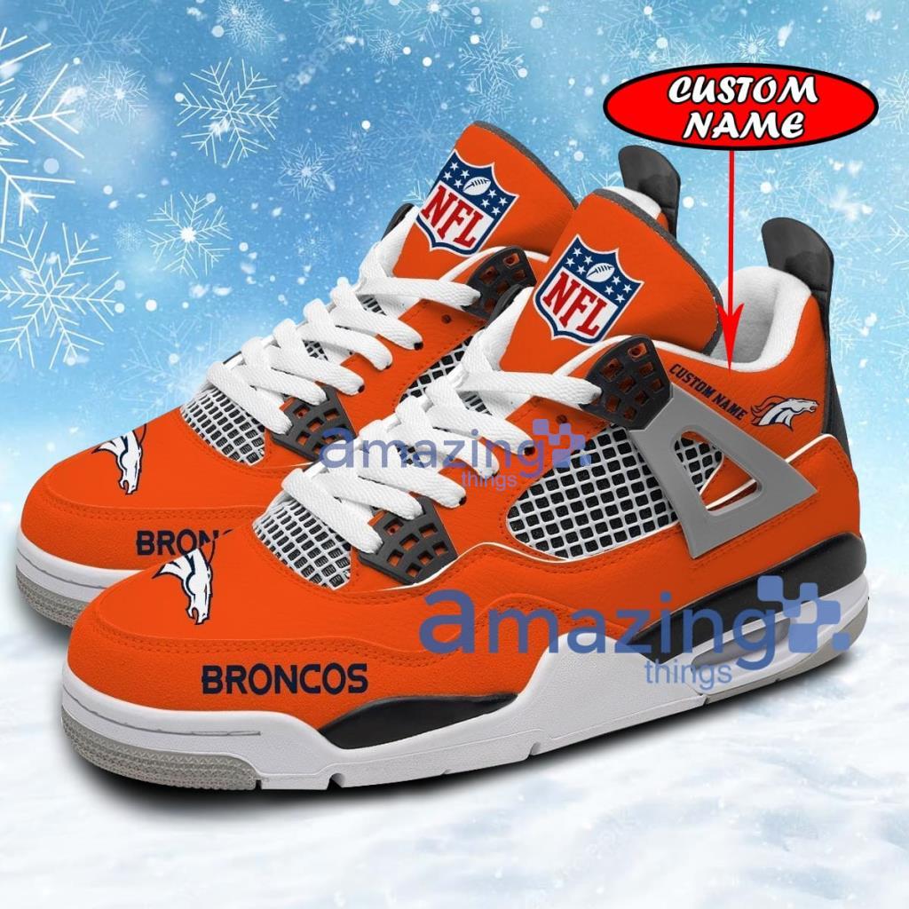 Personalized Denver Broncos MLB Air Jordan 4 Shoes New Trend 2023 Gift For  Men And Women