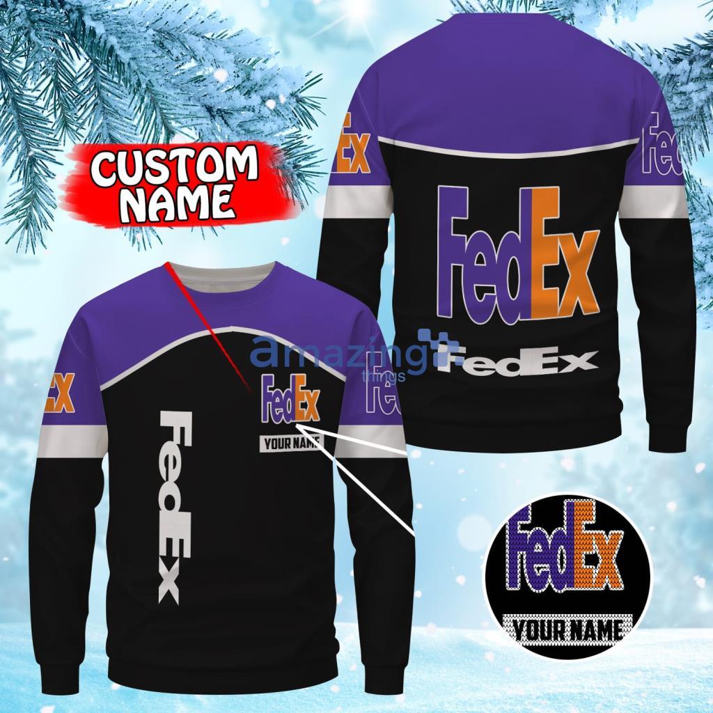 Personalized Fedex Logo Christmas Ugly Sweater 3D Gift For Men And Women Product Photo 1 Personalized Fedex Logo Christmas Ugly Sweater 3D Gift For Men And Women Product Photo 1