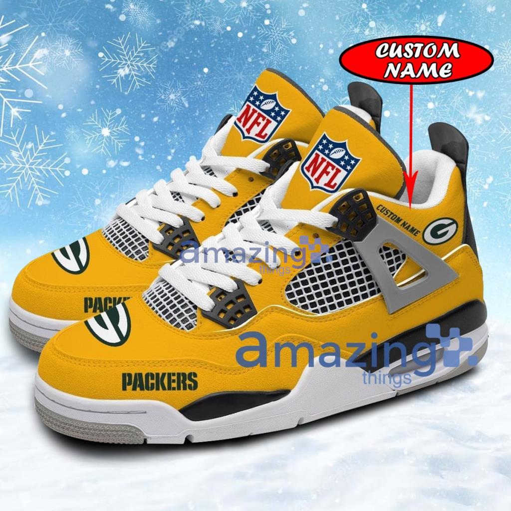 Green Bay Packers NFL Womens Midsole White Sneakers