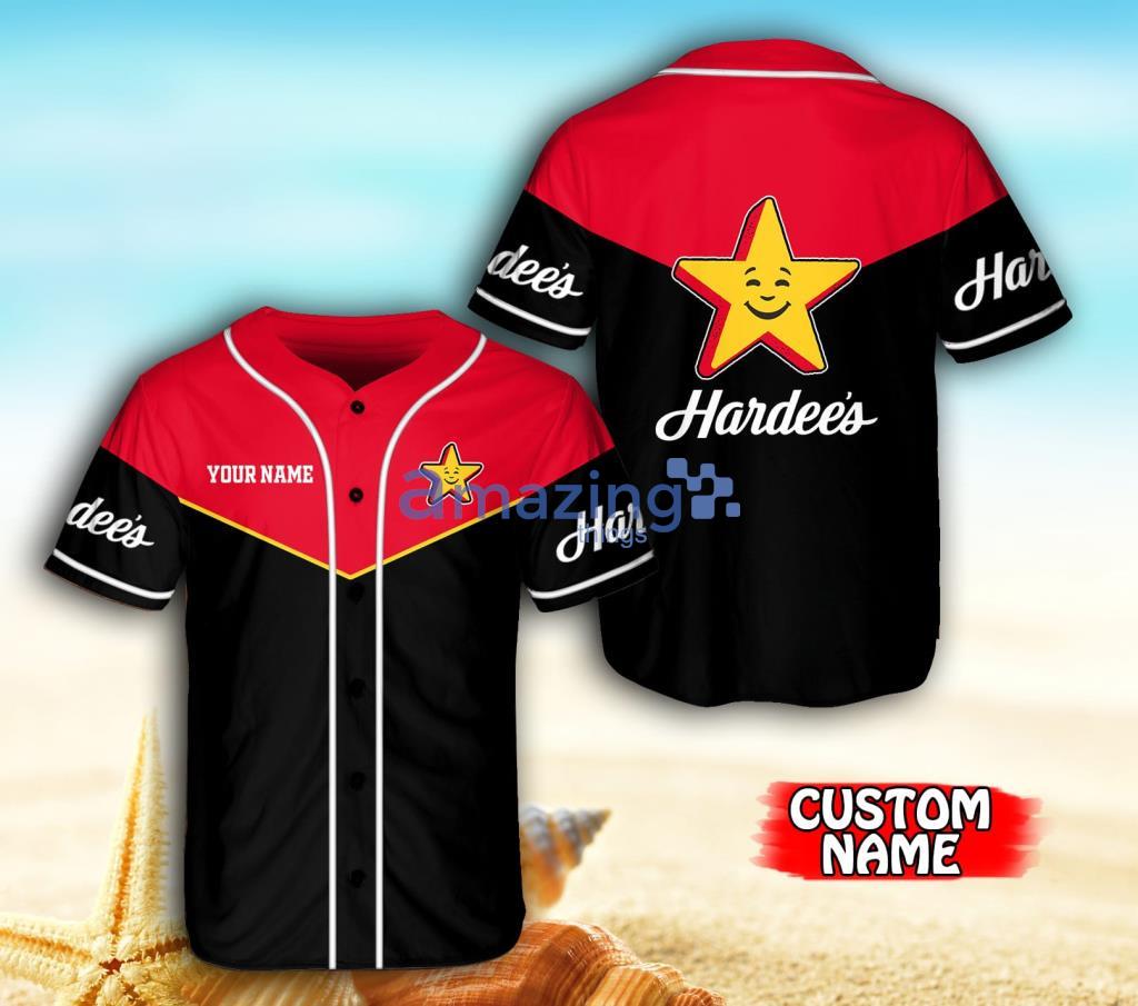 Personalized Hardee's Baseball Jersey Shirt Gift For Men And Women Product Photo 1