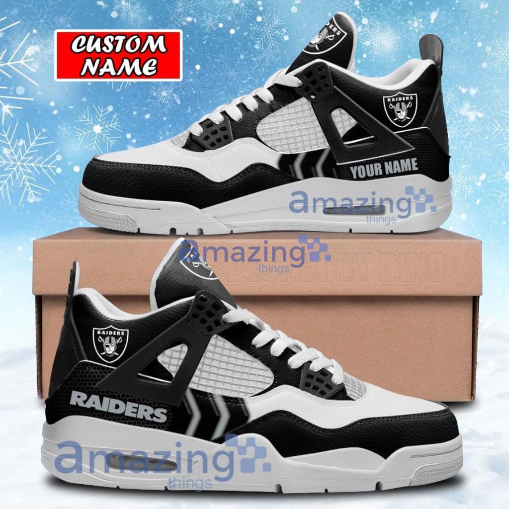 Las Vegas Raiders Air Jordan 13 Sneakers Shoes Custom Name Personalized  Gifts