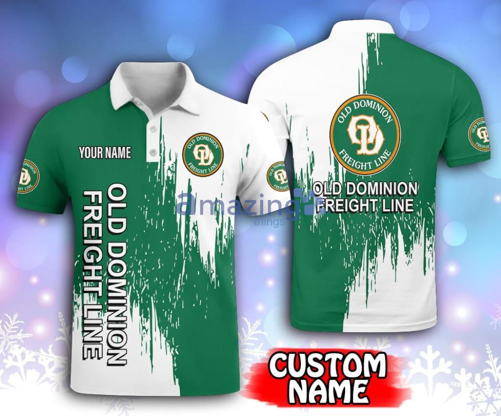 polo shirt design green and white