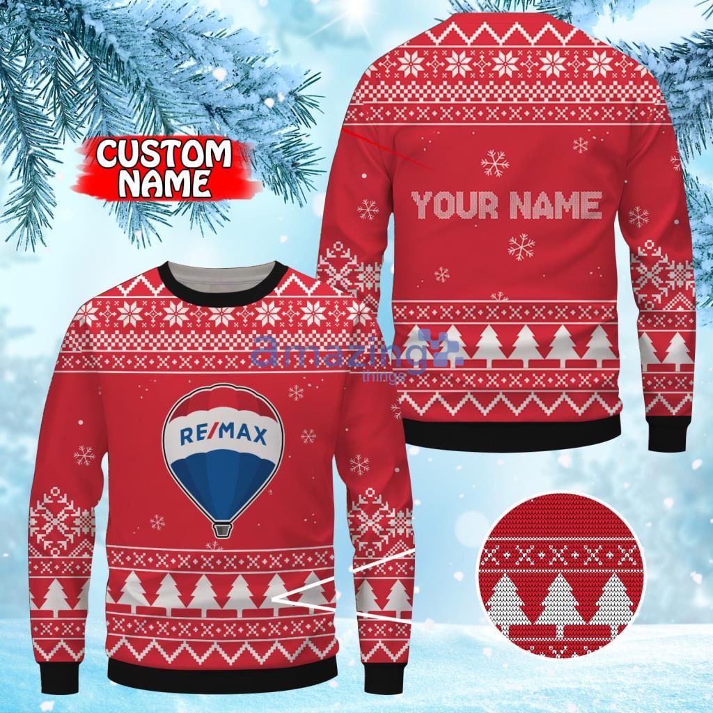 Personalized Remax Christmas Ugly Sweater 3D Gift For Men And Women Product Photo 1