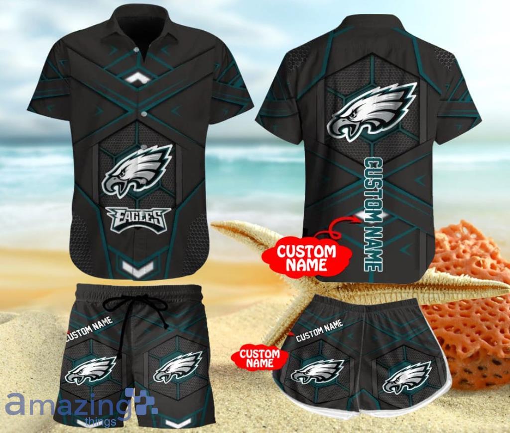 Philadelphia Eagles NFL Personalized Hawaiian Shirt Gift For Men