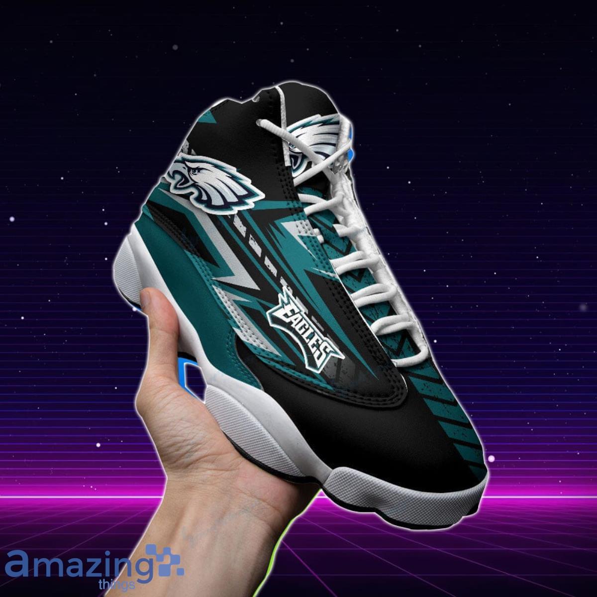 Philadelphia Eagles Air Jordan 13 Sneakers Unique Gift For Men And Women Product Photo 1