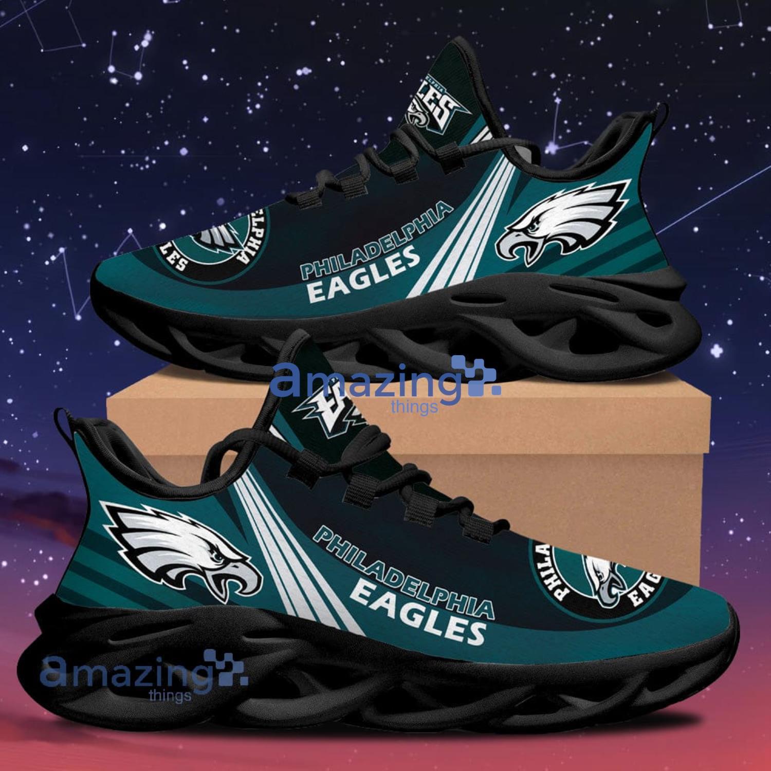 Philadelphia Eagles New Trend Max Soul Shoes Running Sneakers Product Photo 1