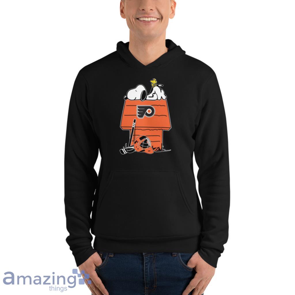 Philadelphia Flyers NHL Hockey Snoopy Woodstock The Peanuts Movie T Shirt image Philadelphia Flyers NHL Hockey Snoopy Woodstock The Peanuts Movie T Shirt Product Photo 8