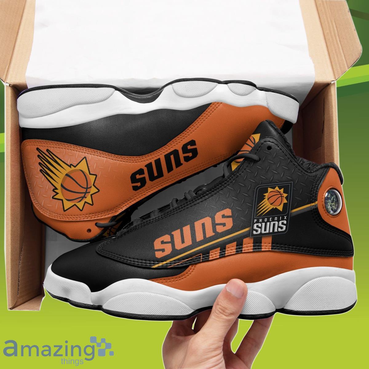 Phoenix Suns Basketball Team Purple Air Jordan 13 Shoes Gift For Fans