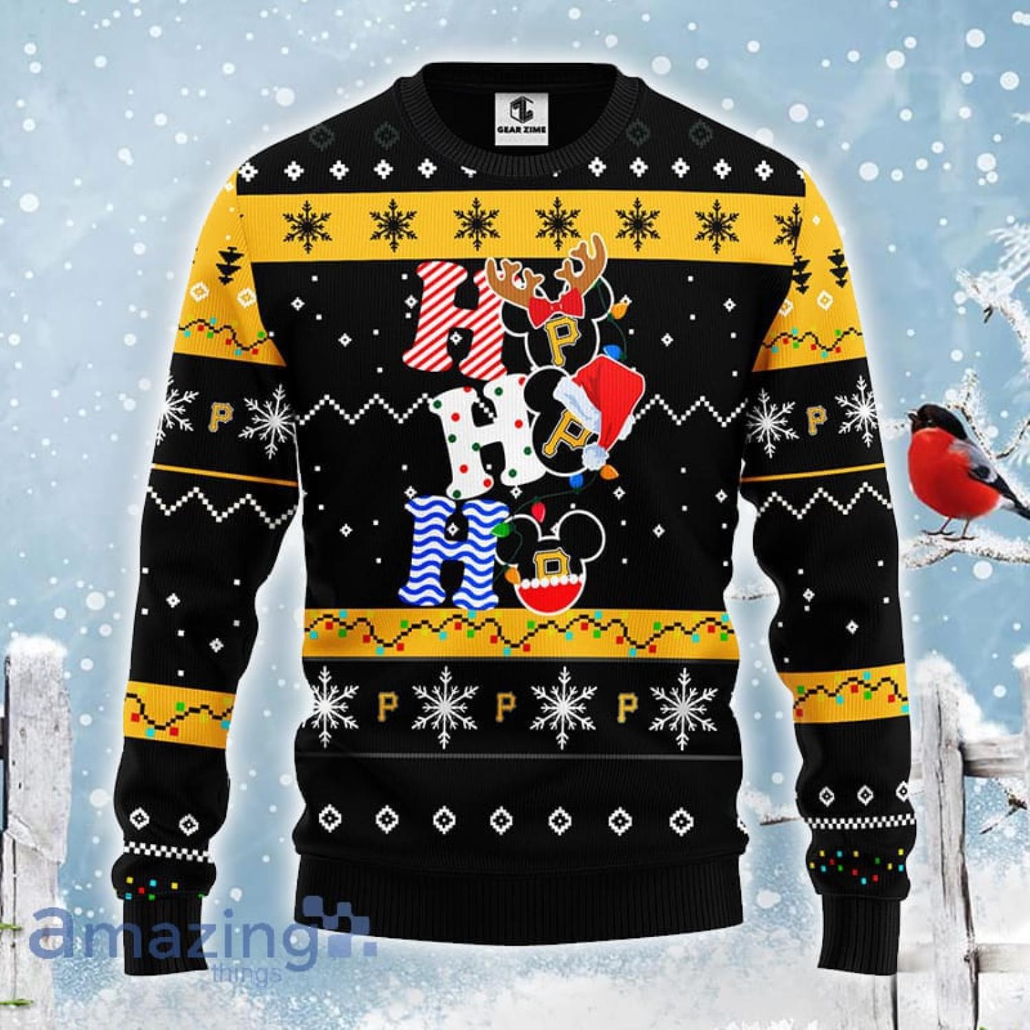 Pittsburgh Pirates MLB Team HoHoHo Mickey Funny Xmas Christmas Gift Men And  Women Ugly Christmas Sweater - Freedomdesign