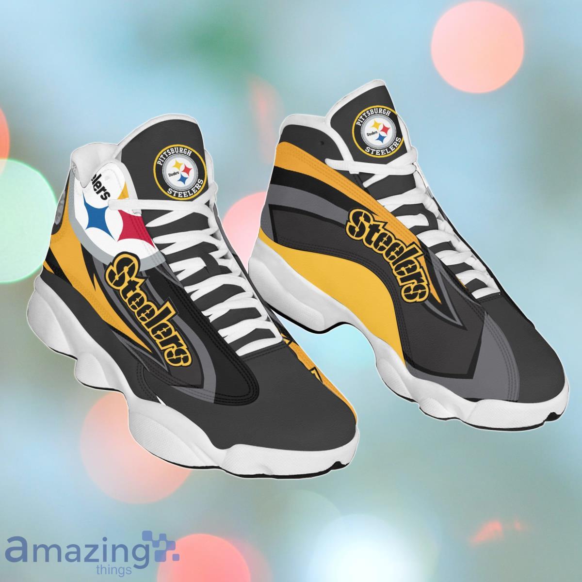 Pittsburgh Steelers Air Jordan 13 Sneakers For Men And Women