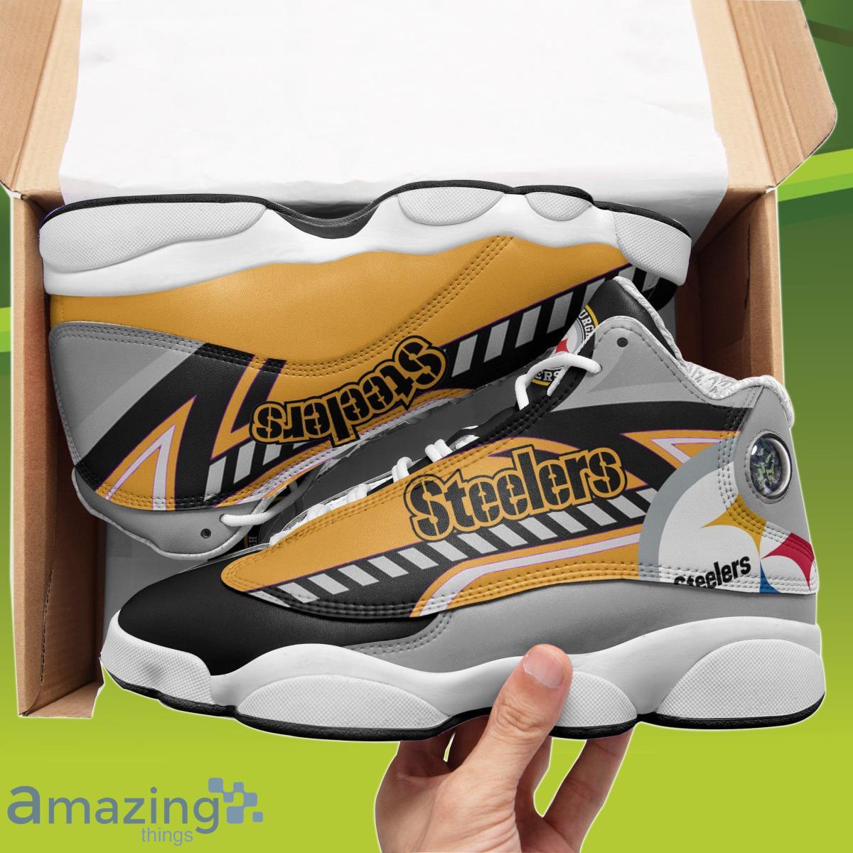 Pittsburgh Steelers Air Jordan 13 Sneakers For Men And Women