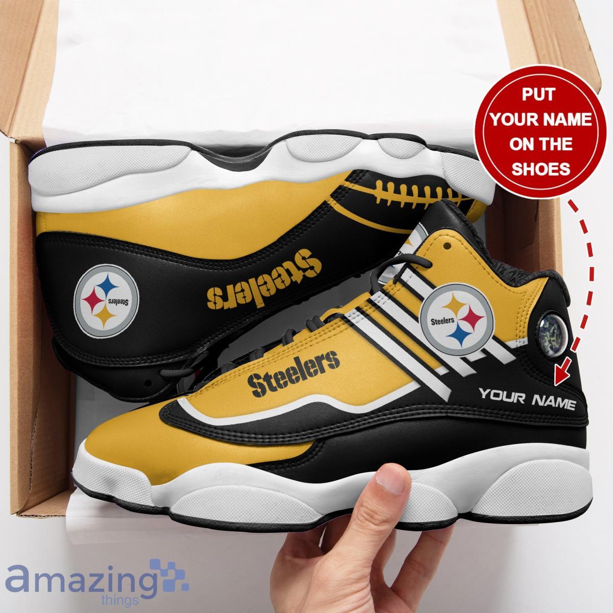 Pittsburgh Steelers Edition Air Jordan 13 Sneakers Best Gift For Everyone -  YesItCustom