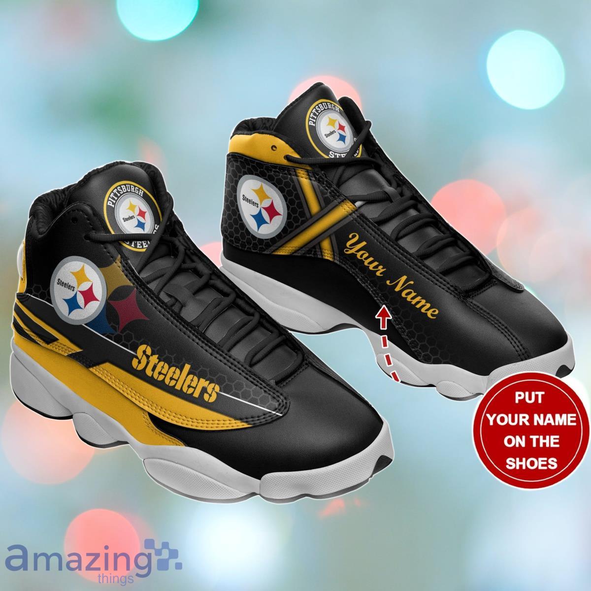 Pittsburgh Steelers City Sneaker Air Jordan 1 Shoes - BTF Store