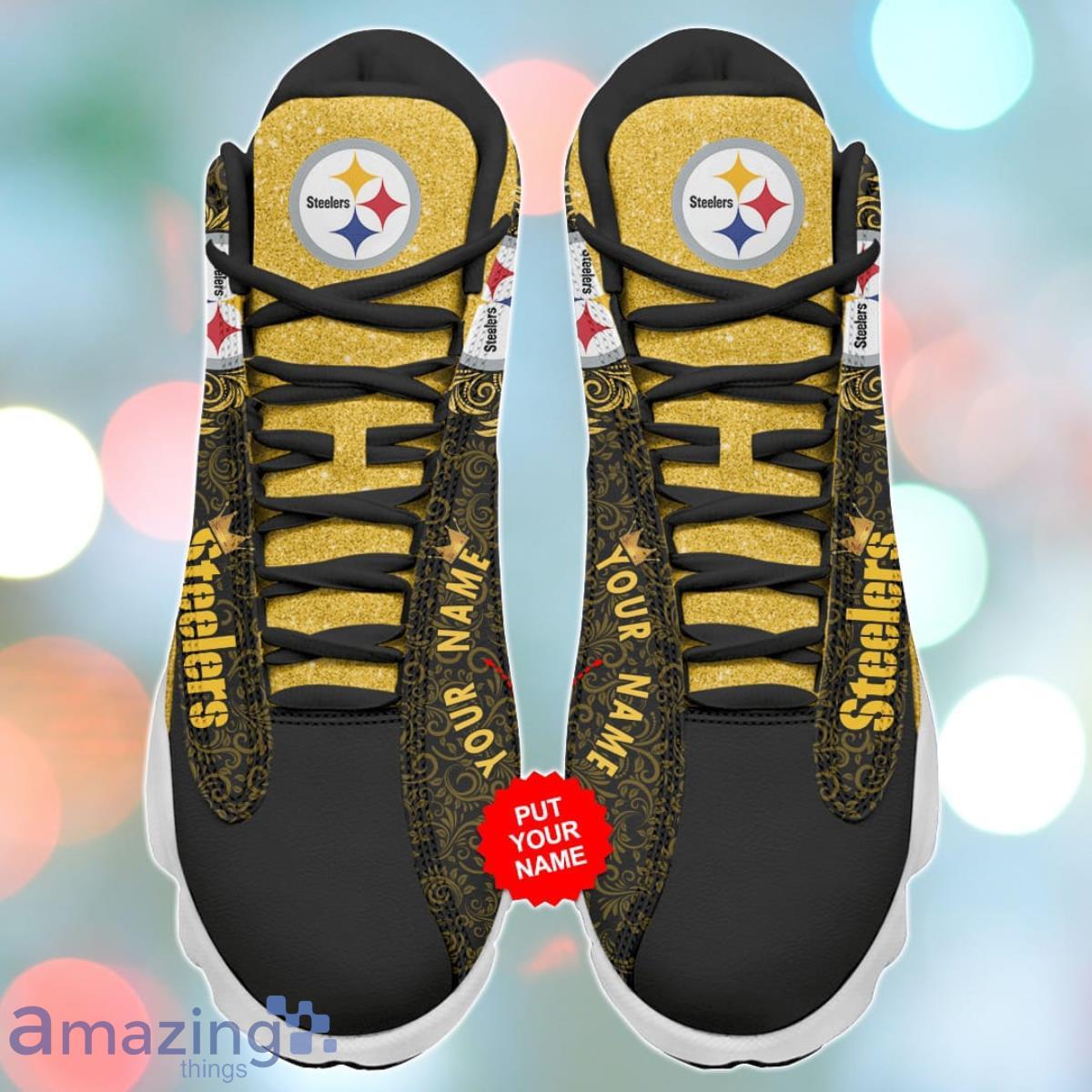 Pittsburgh Steelers Edition Air Jordan 13 Sneakers Best Gift For Everyone -  YesItCustom