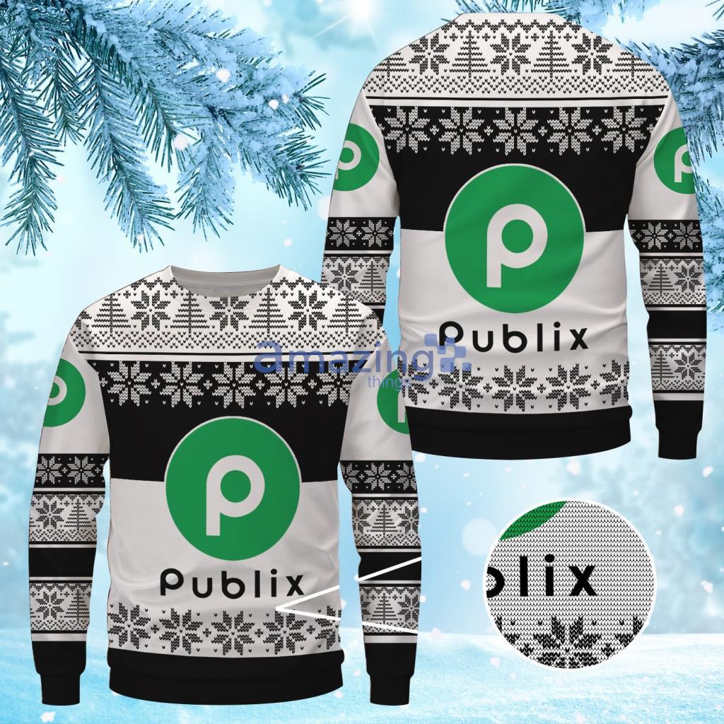 Publix Christmas Ugly Sweater 3D Gift For Men And Women Uniform Product Photo 1 Publix Christmas Ugly Sweater 3D Gift For Men And Women Uniform Product Photo 1
