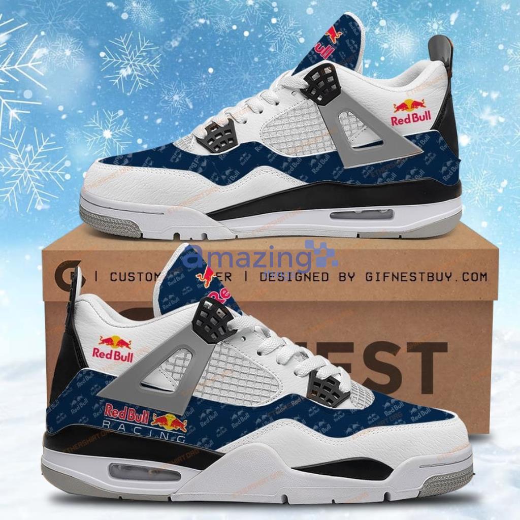 Red Bull Racing Air Jordan 4 Shoes Shoes For Men And Women Product Photo 1